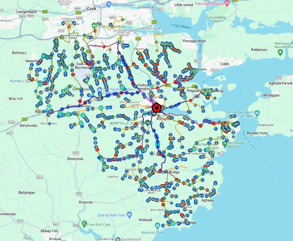 mapa de localizaciones