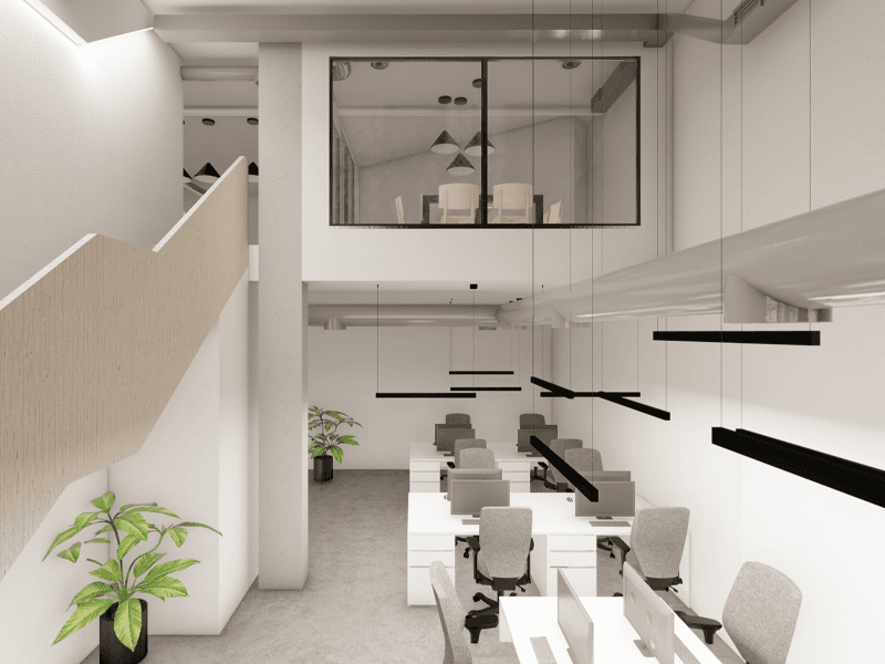 interior de oficinas