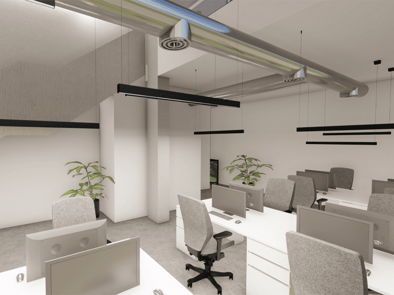 interior de oficinas