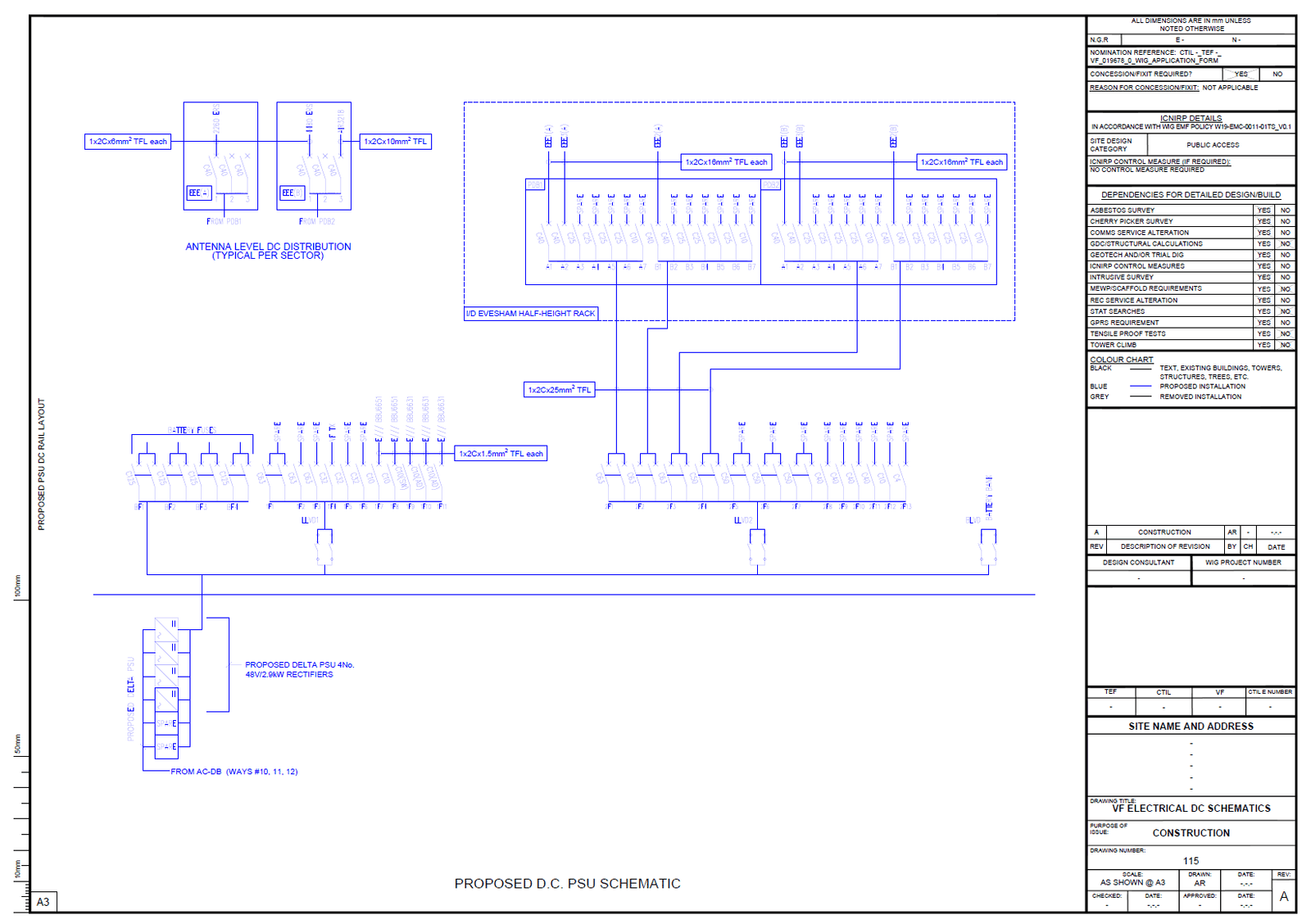 Electrical DC schematics