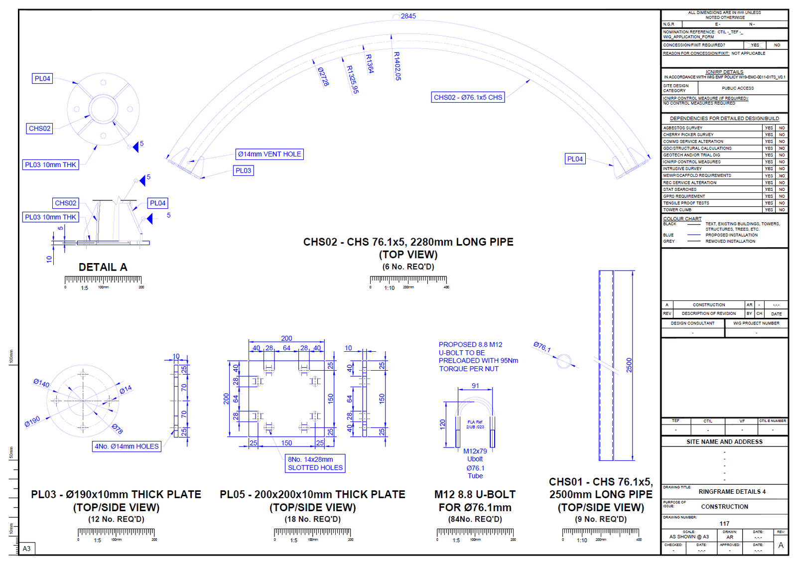 Ringframe details